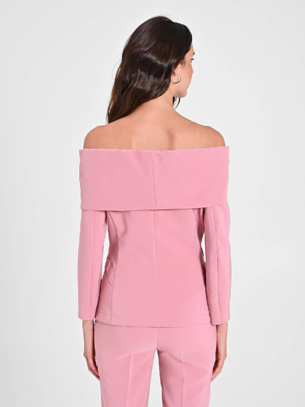 Rinascimento Giacca con Fiocco Rosa Antico Offerte esclusive