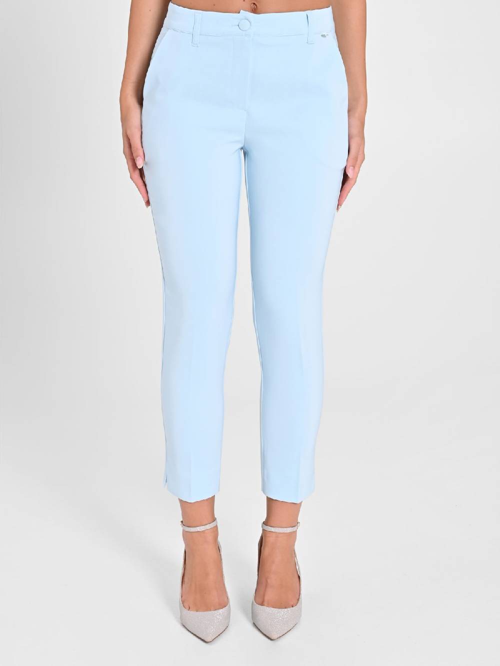 Rinascimento Pantaloni Skinny Azzurri Nuovi prodotti