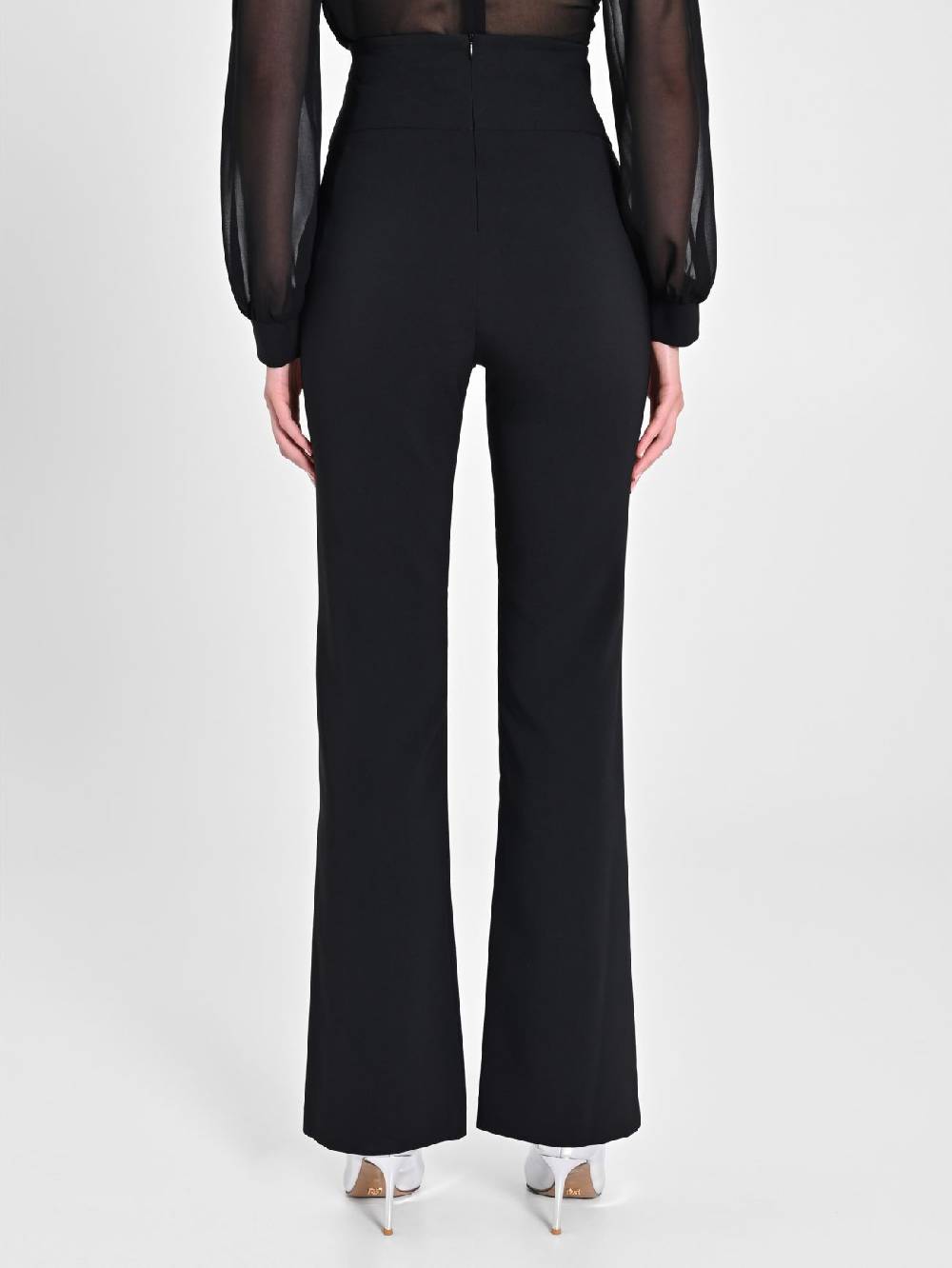 Rinascimento Pantaloni Flared Neri Bestseller