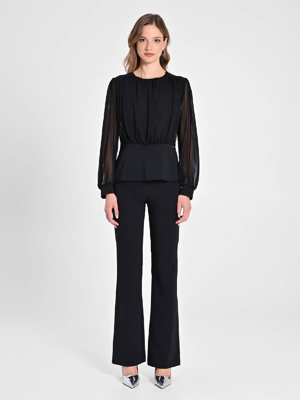 Rinascimento Blusa in Georgette Enormi risparmi