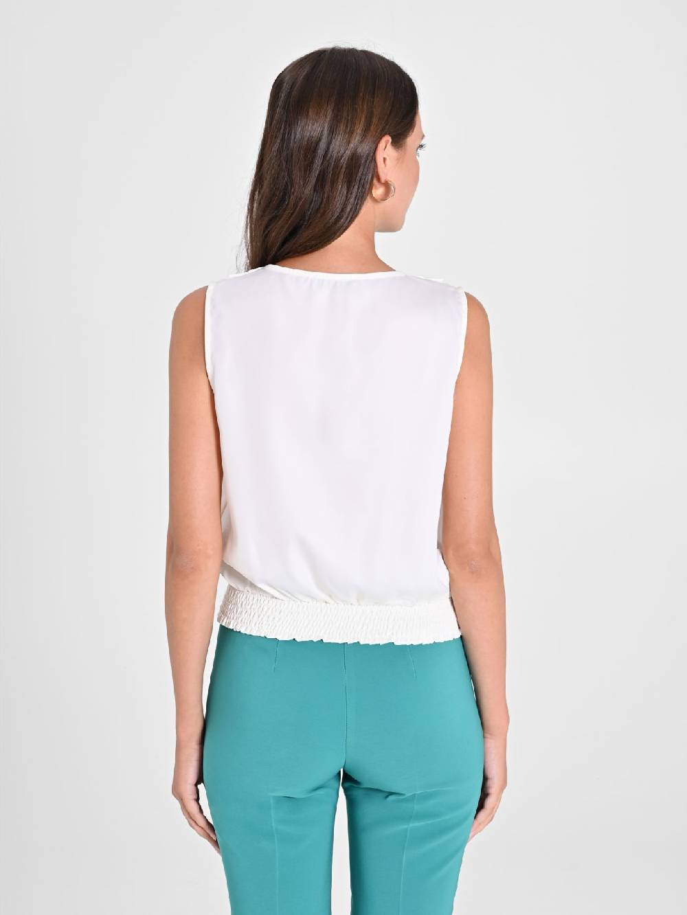 Rinascimento Top intrecciato in Raso Fino al 55% di sconto
