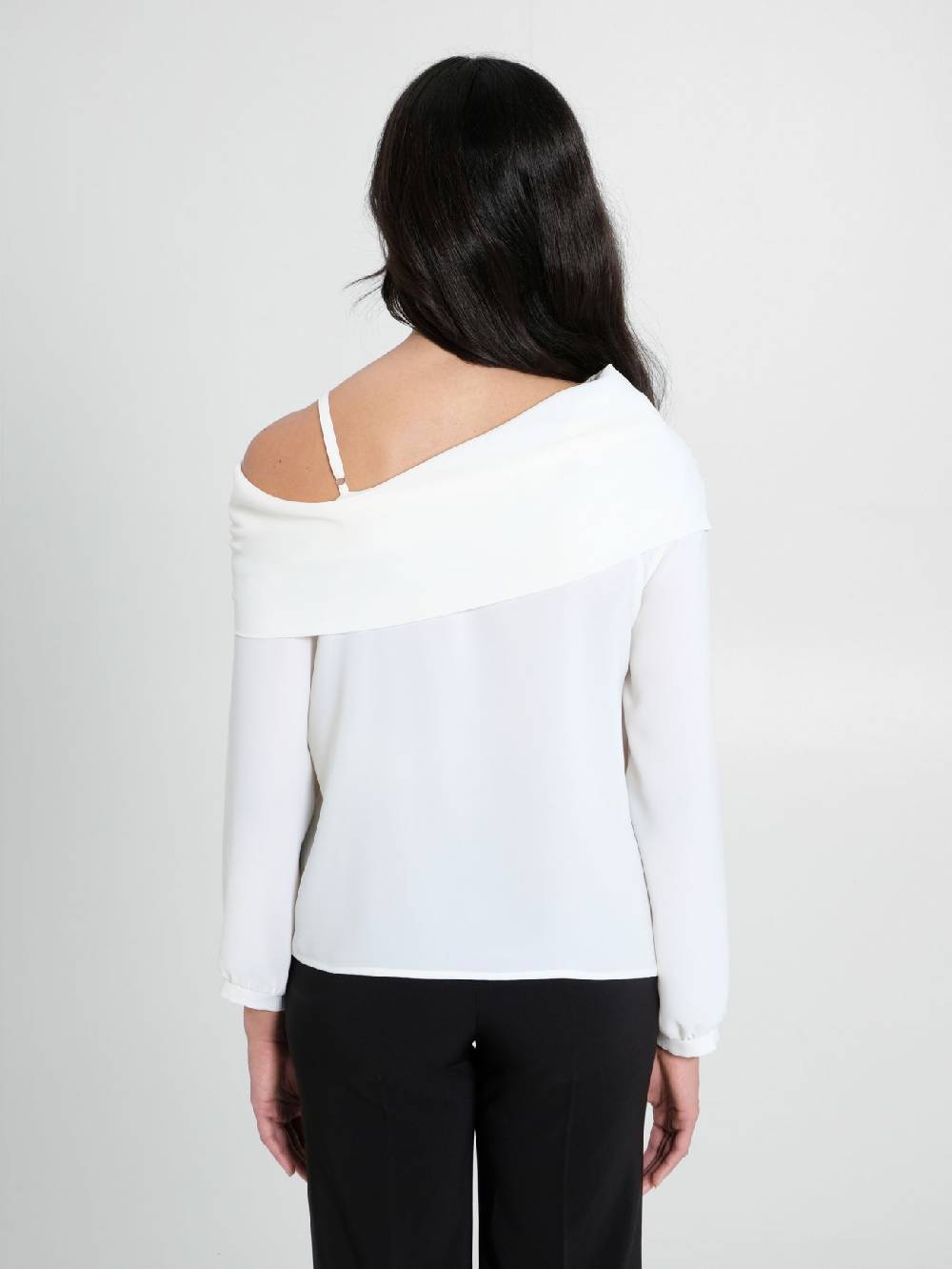 Rinascimento Blusa in Raso Opaco Italia