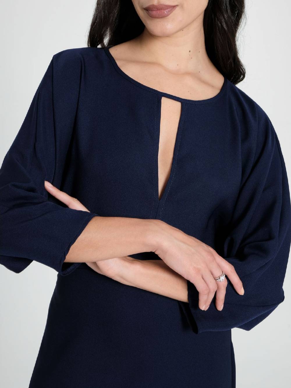 Rinascimento Abito Midi con Maniche Kimono Vendita