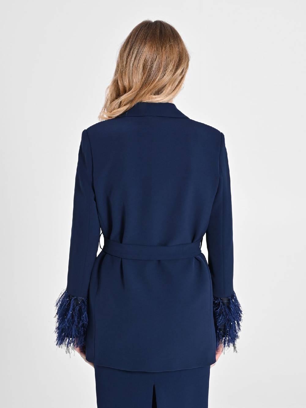 Rinascimento Giacca Piume Lurex Promozione