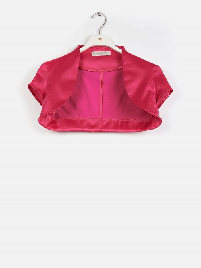 Rinascimento Coprispalle Basic in Satin Moda