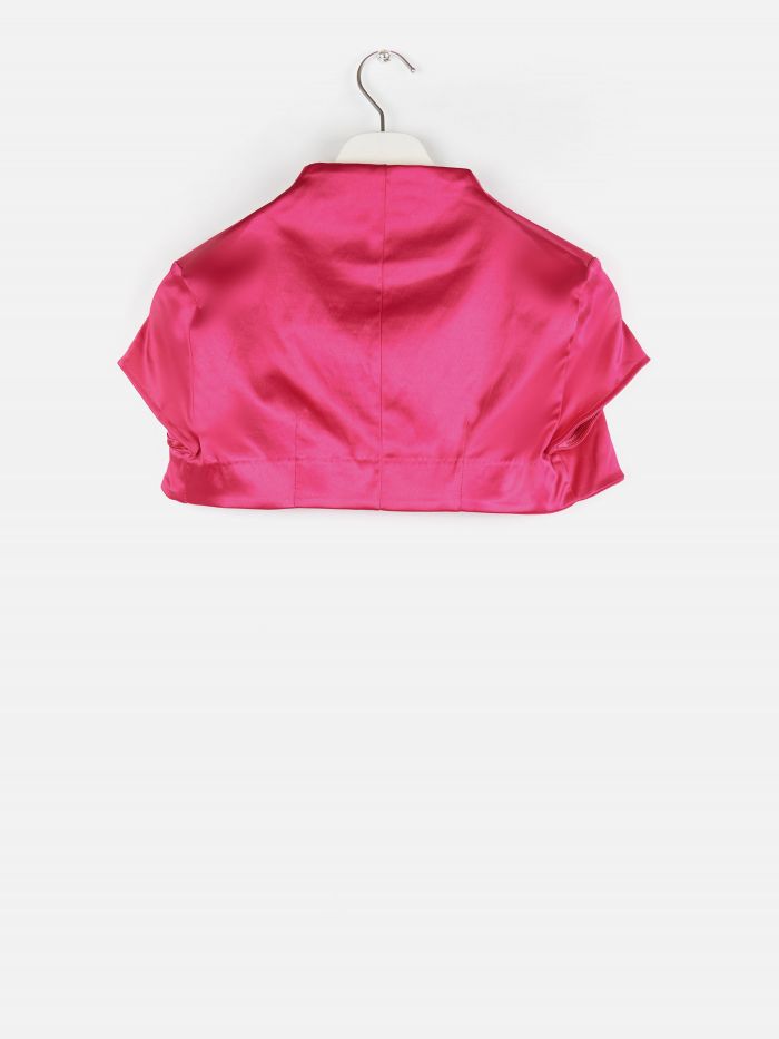 Rinascimento Coprispalle Basic in Satin Moda