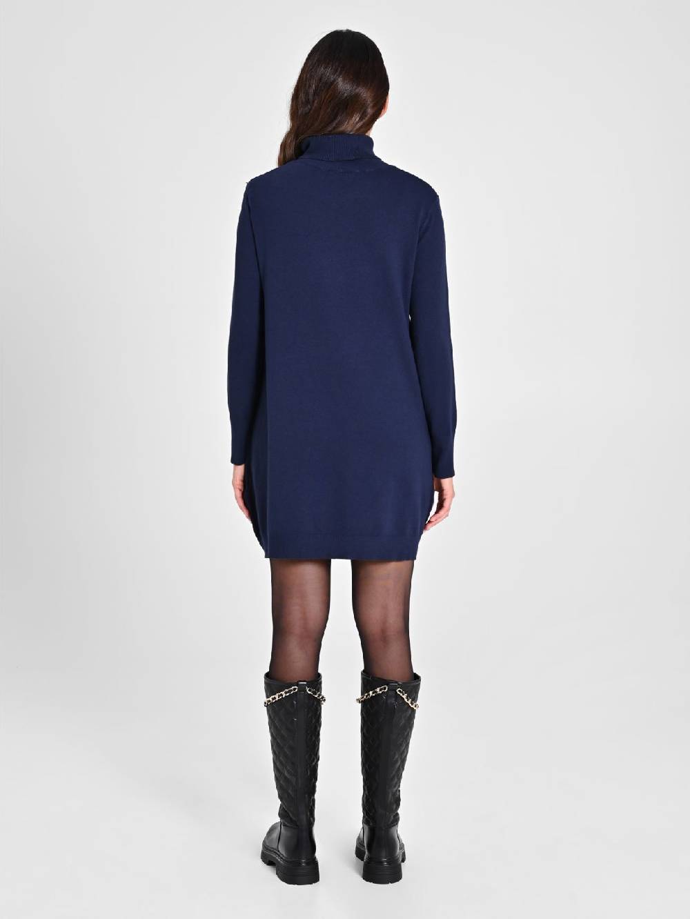 Rinascimento Abito Blu Navy in Maglia Ecotec® Donna Offerta esclusiva