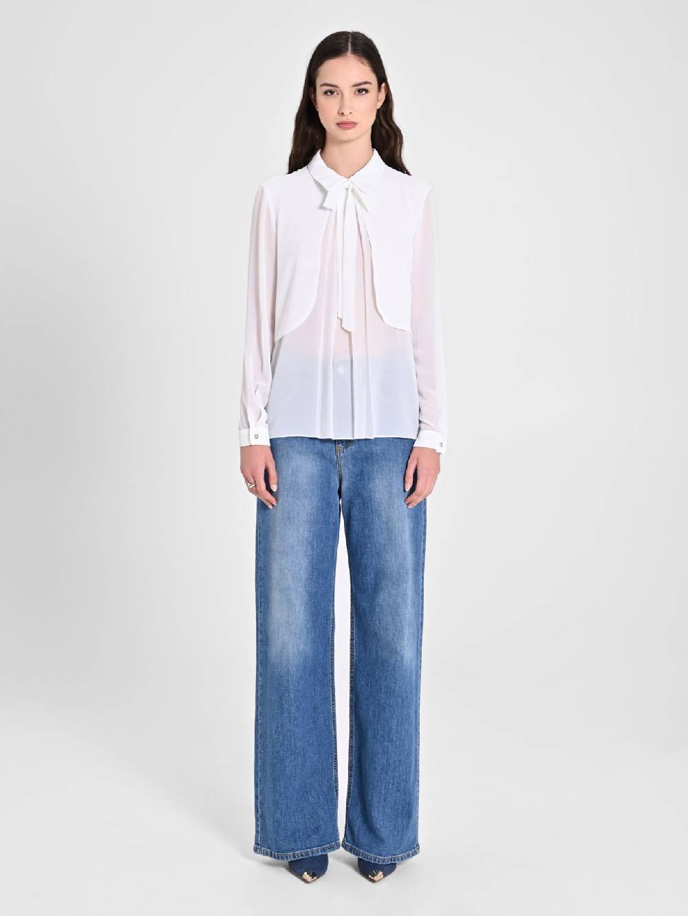Rinascimento Blusa con Nastri Offerta San Valentino