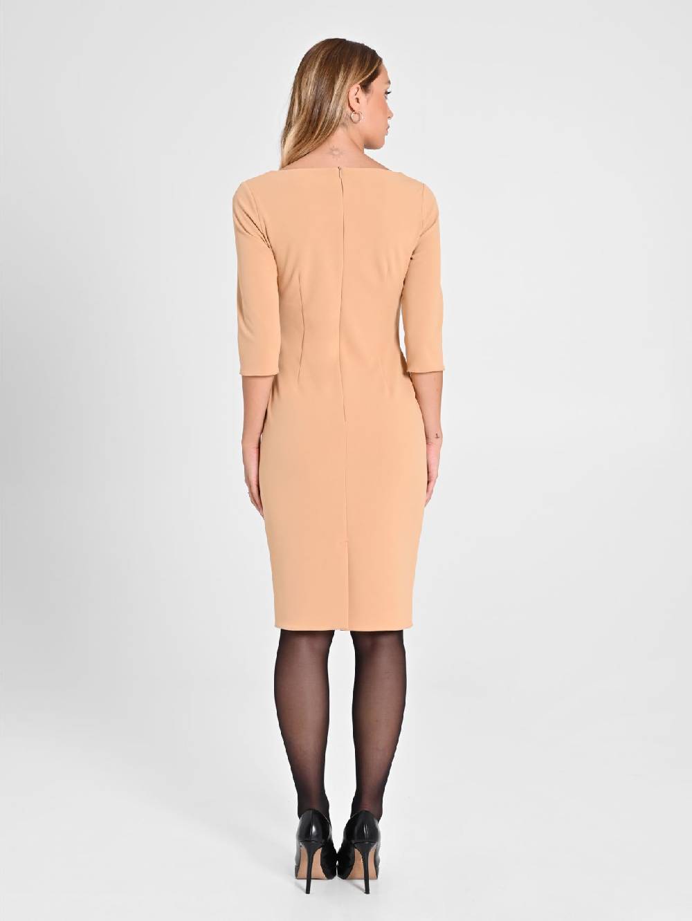 Rinascimento Tubino Beige Nastri Smaltimento dello stoccaggio