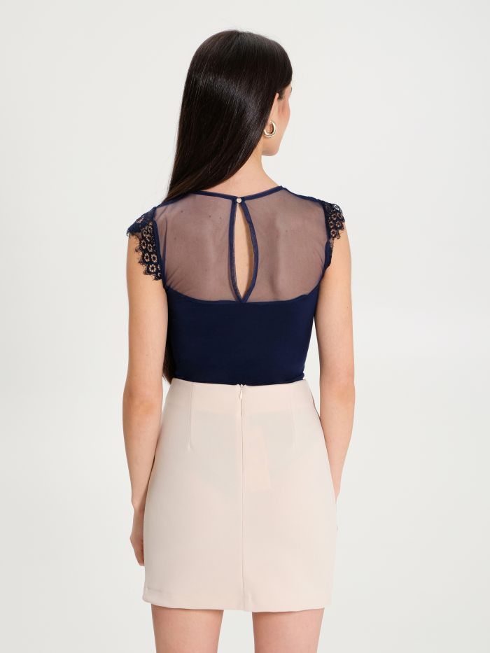 Rinascimento Top Body in Pizzo Acquista Ora