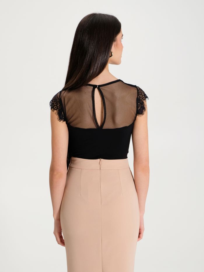 Rinascimento Top Body in Pizzo Promozione Limitata