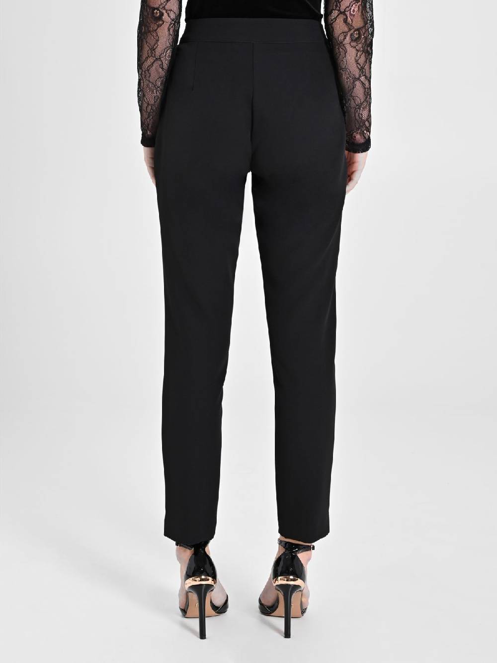 Rinascimento Pantaloni con inserto Pizzo & Velluto Novità