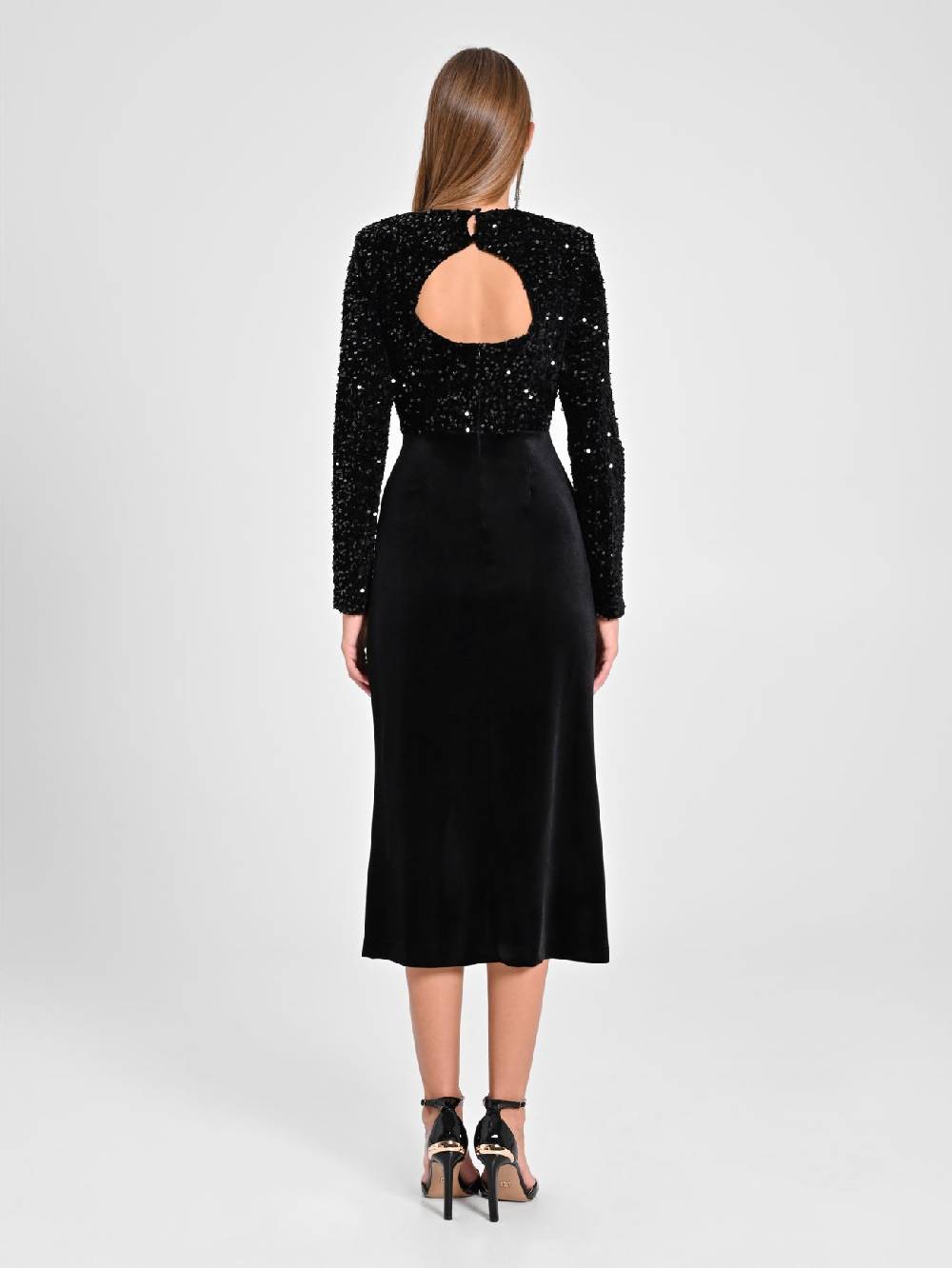 Rinascimento Abito Velluto & Paillettes Offerta natalizia