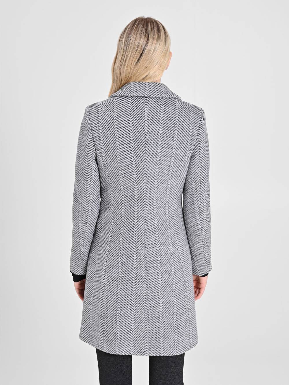 Rinascimento Cappotto Grigio Spinato Latest fashion