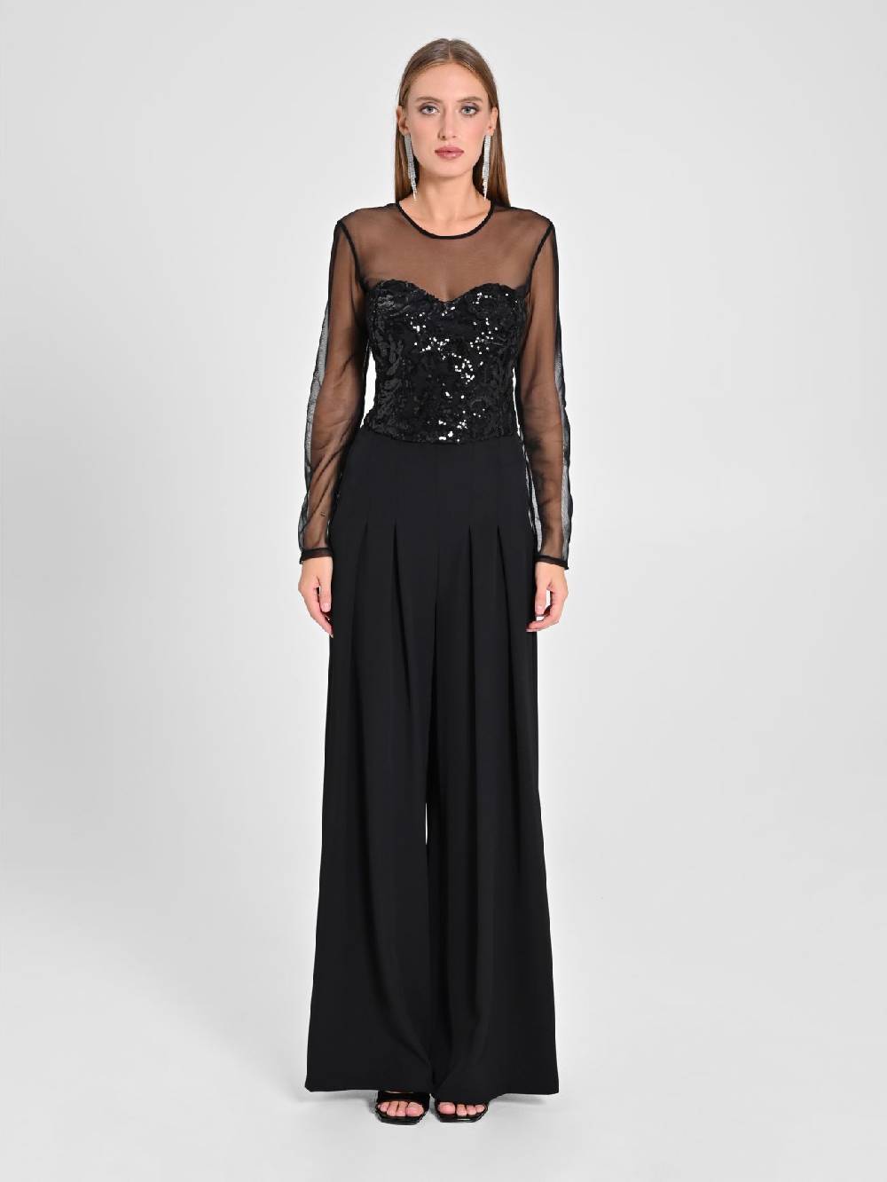 Rinascimento Top Bustier Paillettes Grandi sconti