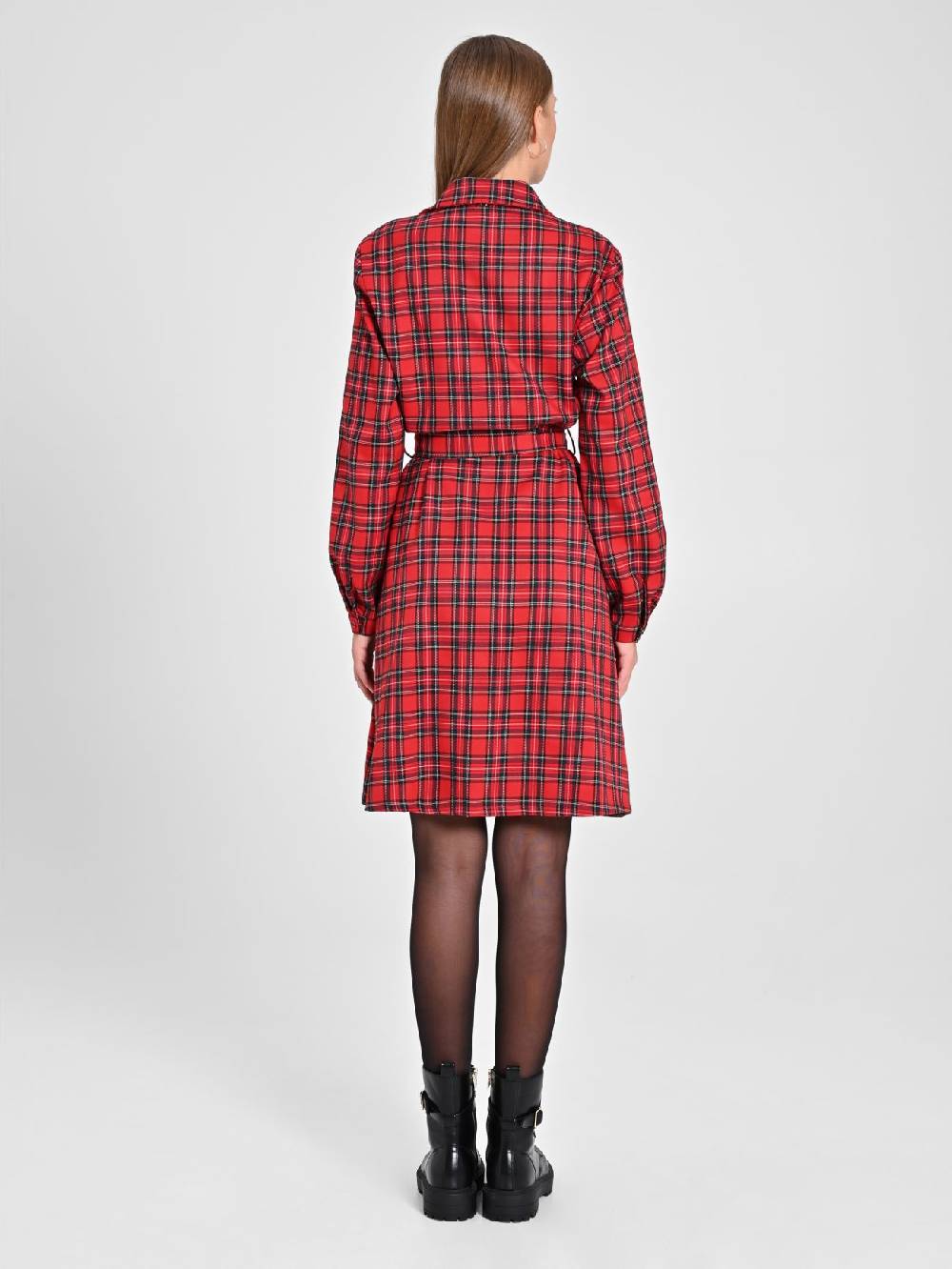 Rinascimento Chemisier in Tartan Offerte stagionali