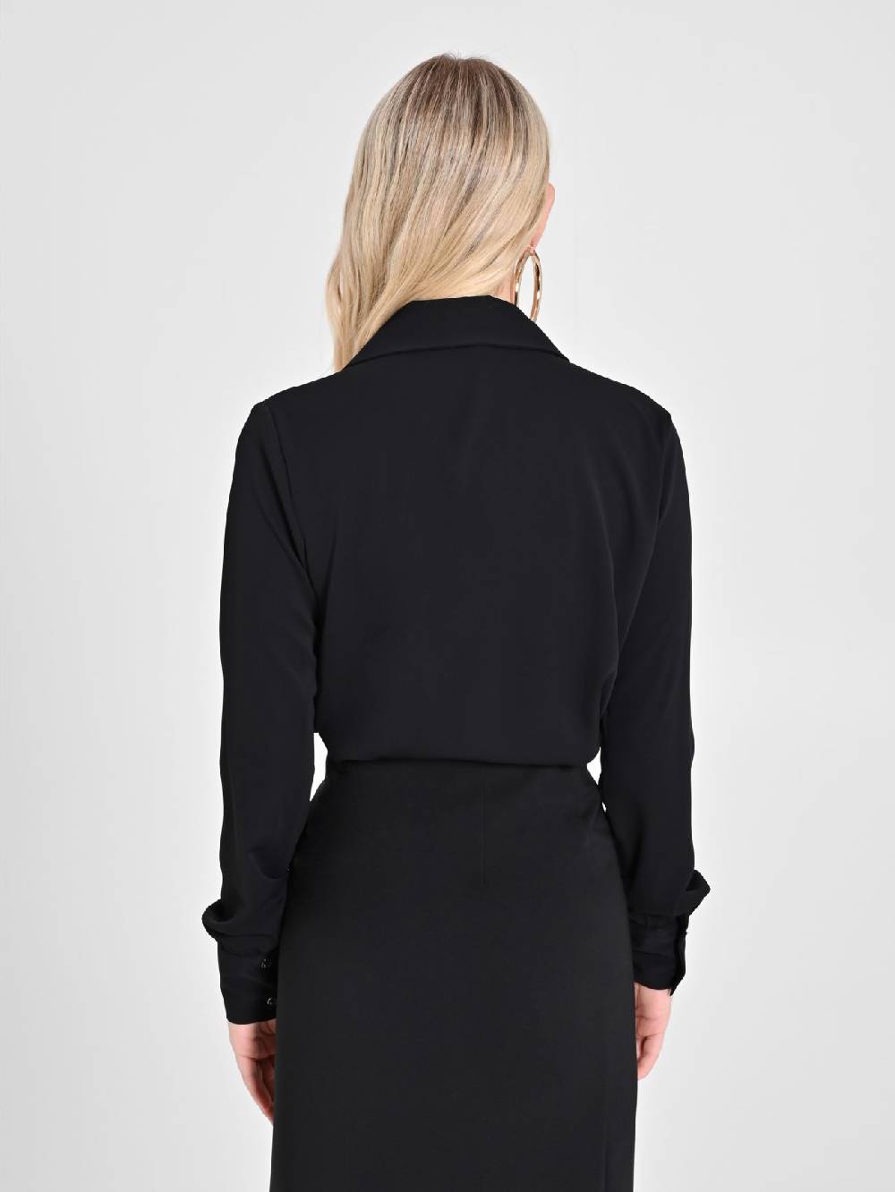 Rinascimento Blusa Body Nera Sconti VIP