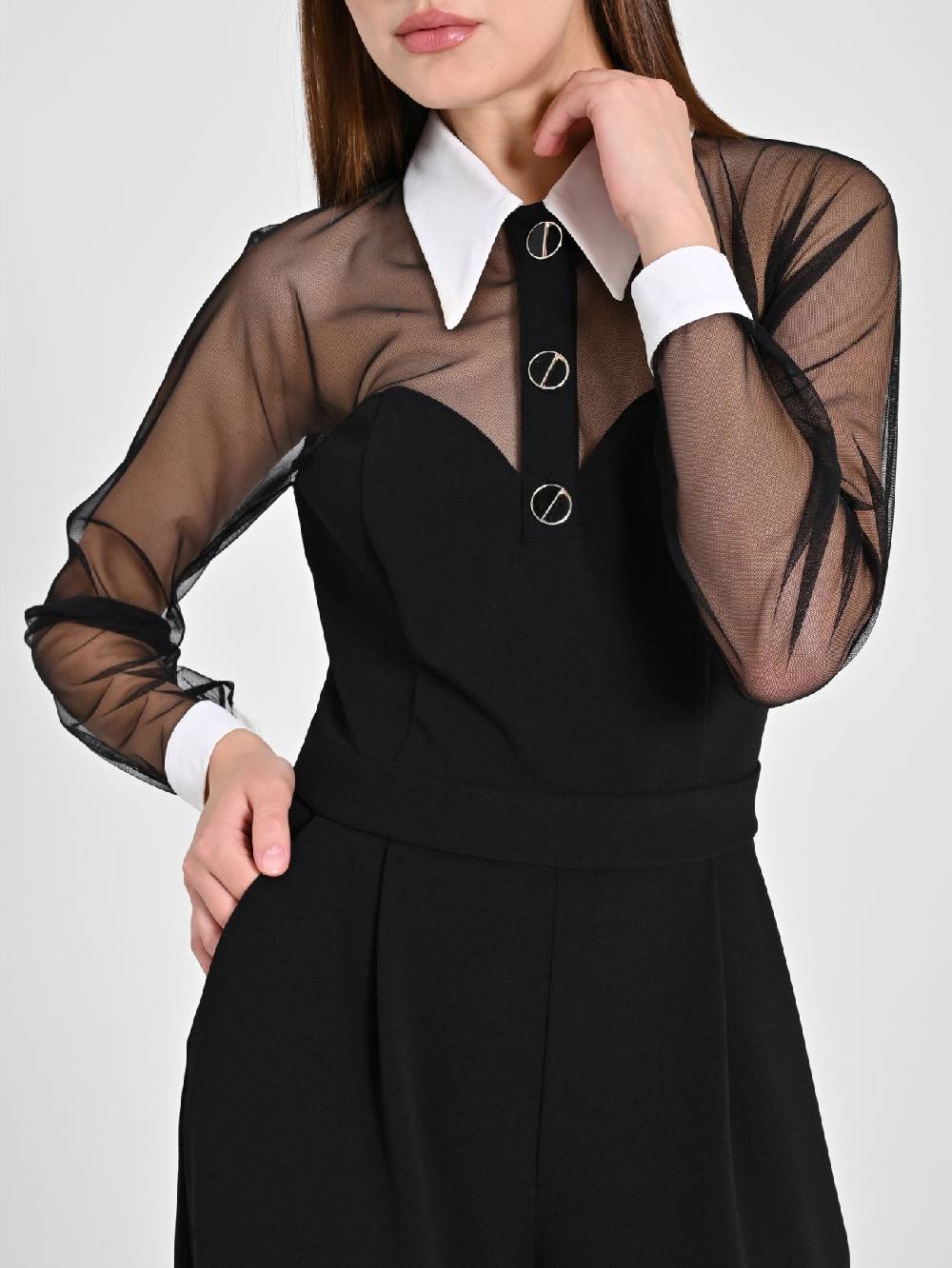 Rinascimento Tuta con Colletto & Tulle Discount Store per i nuovi prodotti