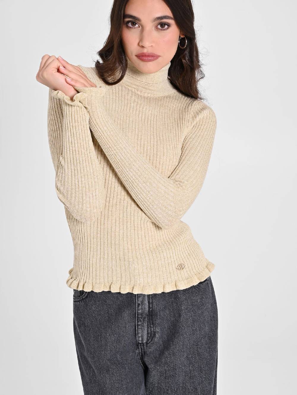 Rinascimento Maglioncino Oro Lurex 2025