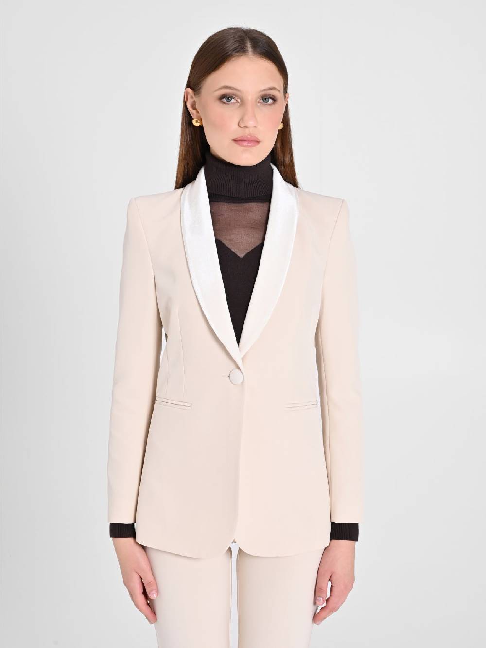 Rinascimento Giacca Tuxedo Beige Acquista Ora