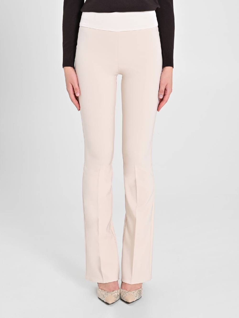 Rinascimento Pantaloni Tuxedo Beige Shopping Online
