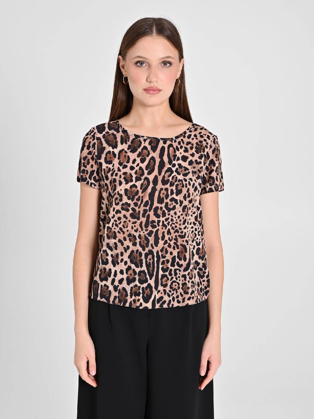 Rinascimento Blusa Animalier Saldi Di Fabbrica