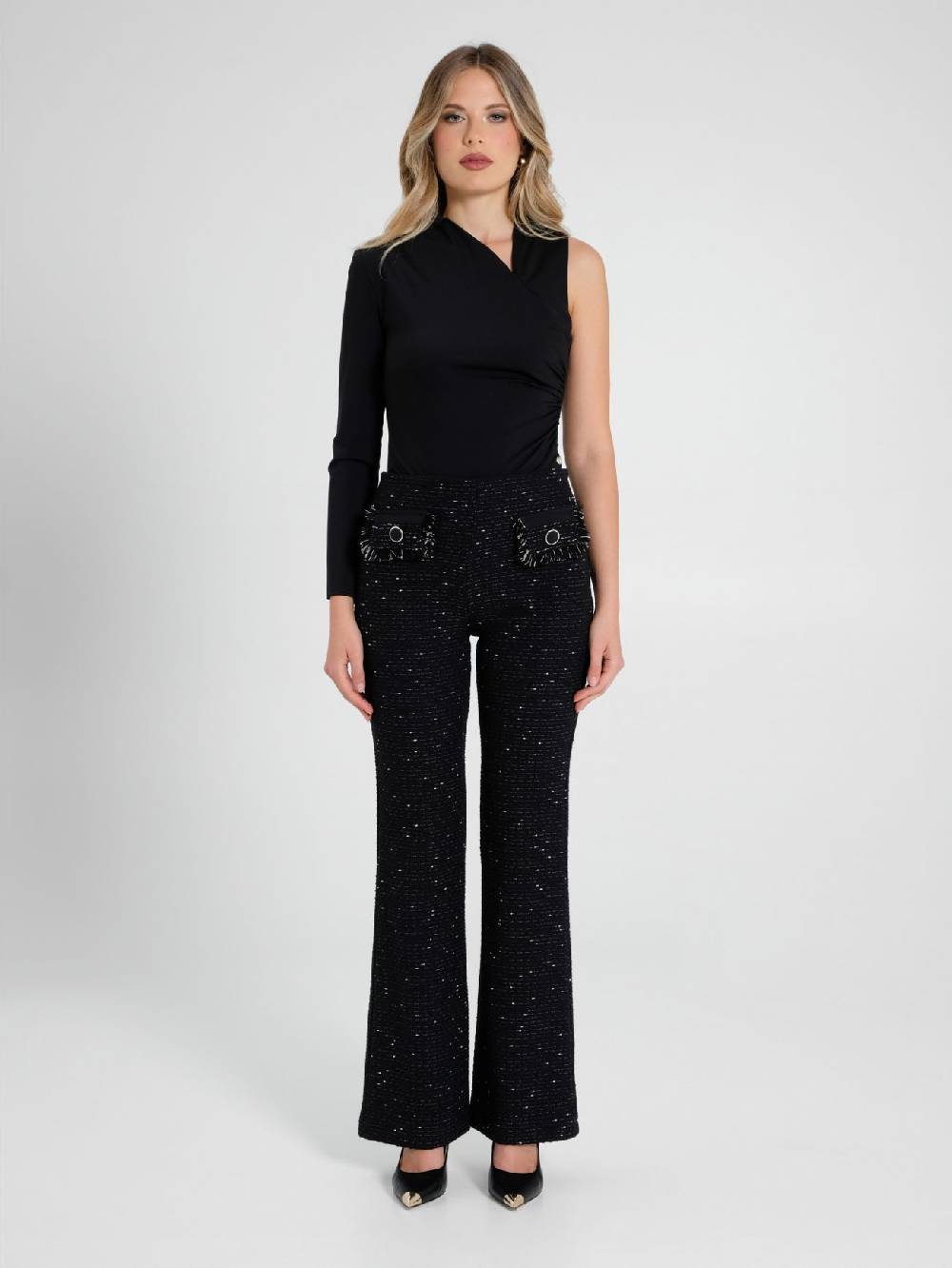 Rinascimento Pantaloni in Tweed Offerta Pasqua