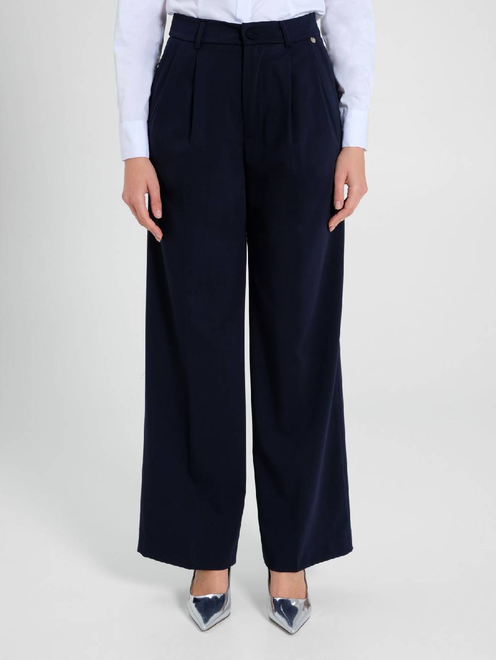 Rinascimento Pantaloni Sartoriali misto Lana Offerta Giorno del Papà