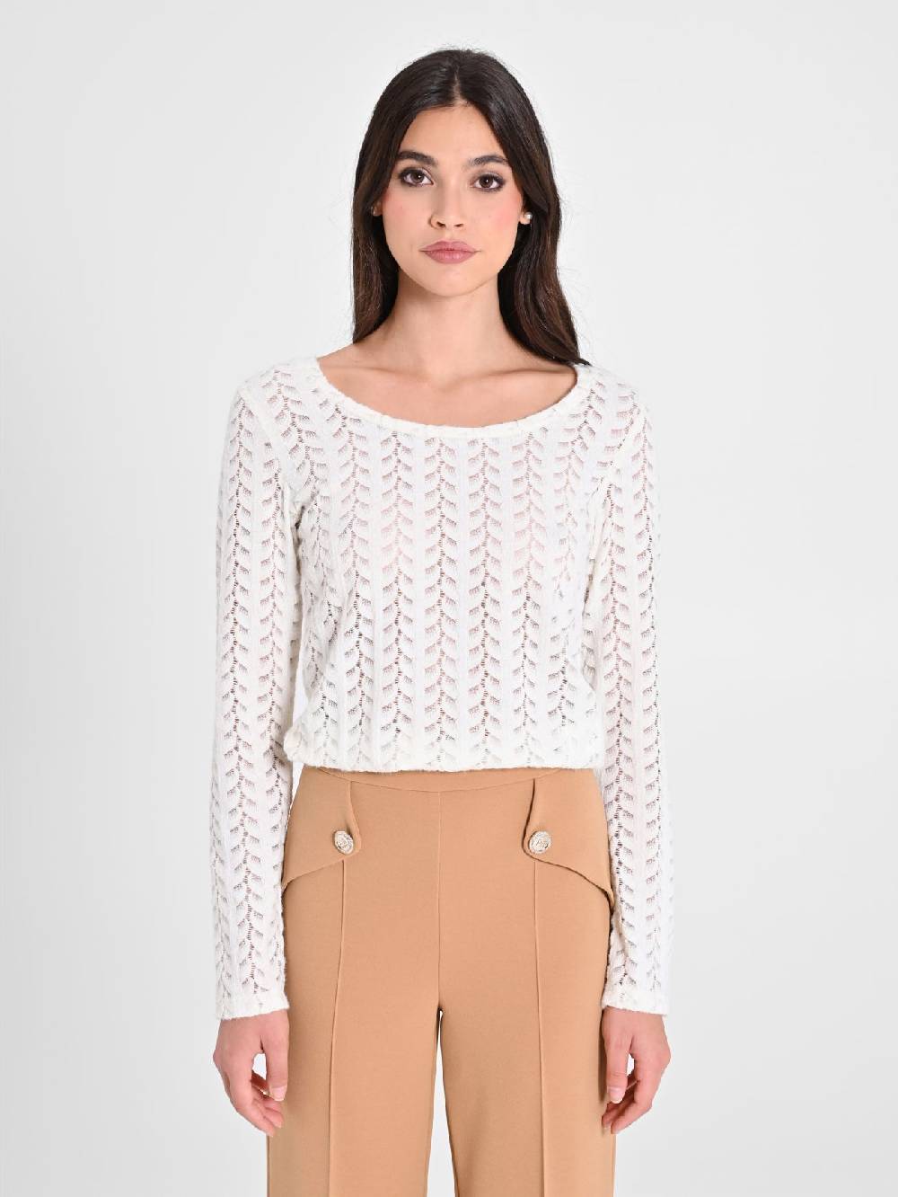 Rinascimento Maglia in Pizzo Rebrodè Fino al 50% di sconto