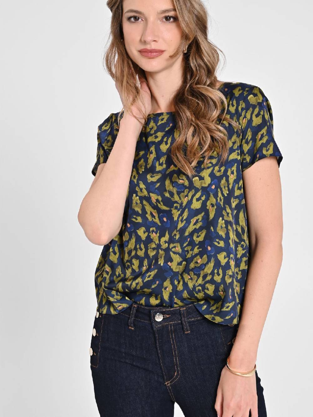 Rinascimento Blusa Animalier Limitato a 3 giorni