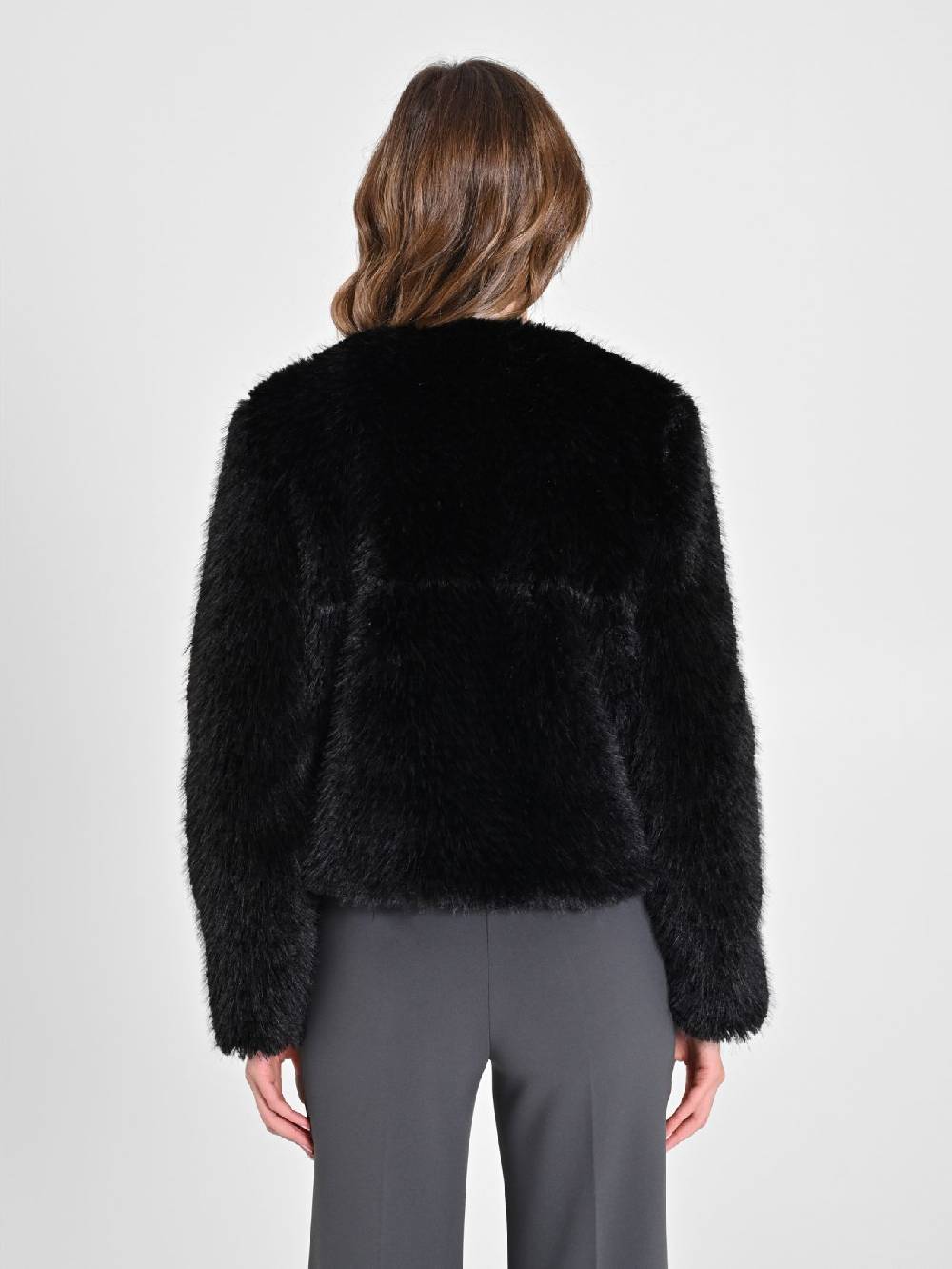 Rinascimento Cappotto Faux Fur Nuovo