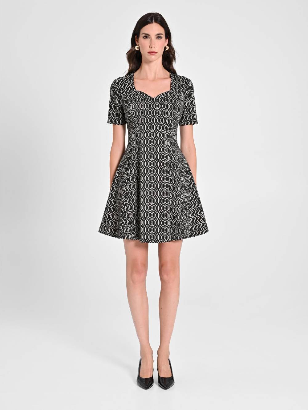 Rinascimento Abito a Ruota Jacquard Promozione Limitata
