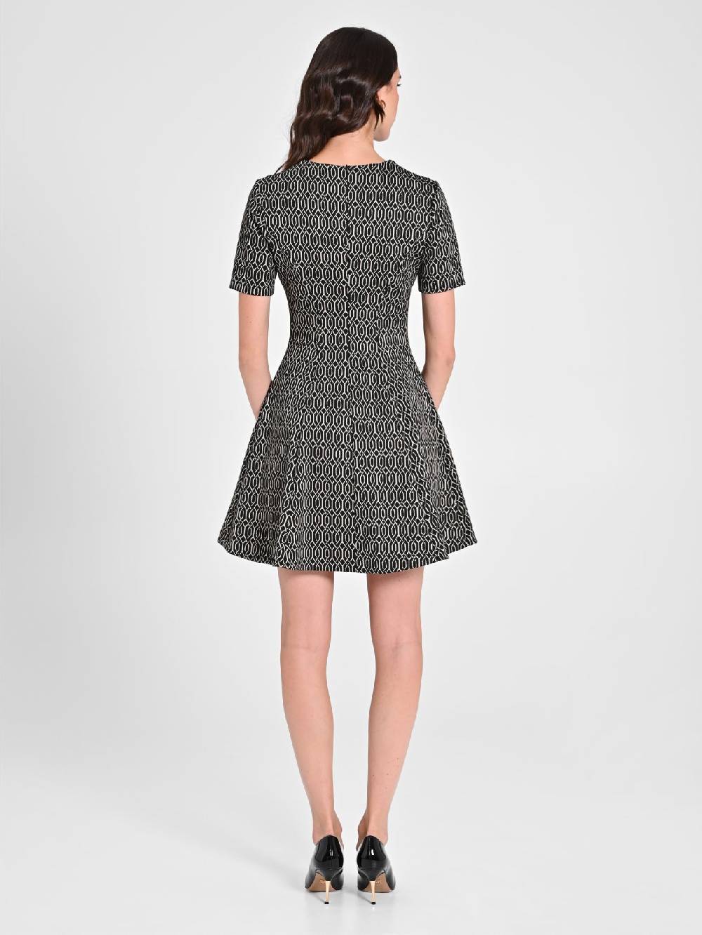 Rinascimento Abito a Ruota Jacquard Promozione Limitata