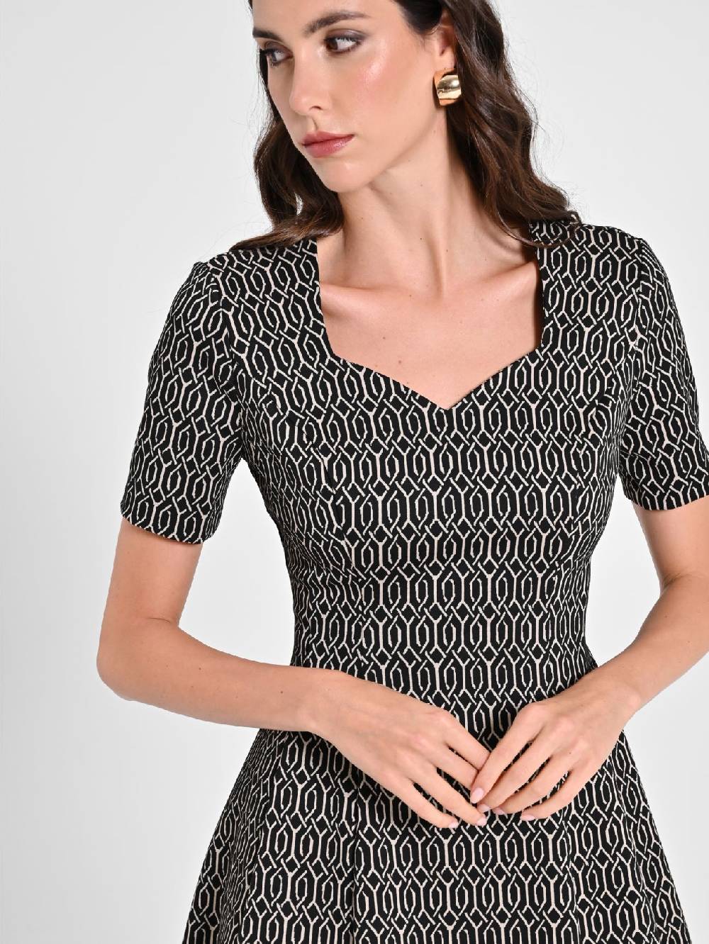 Rinascimento Abito a Ruota Jacquard Promozione Limitata