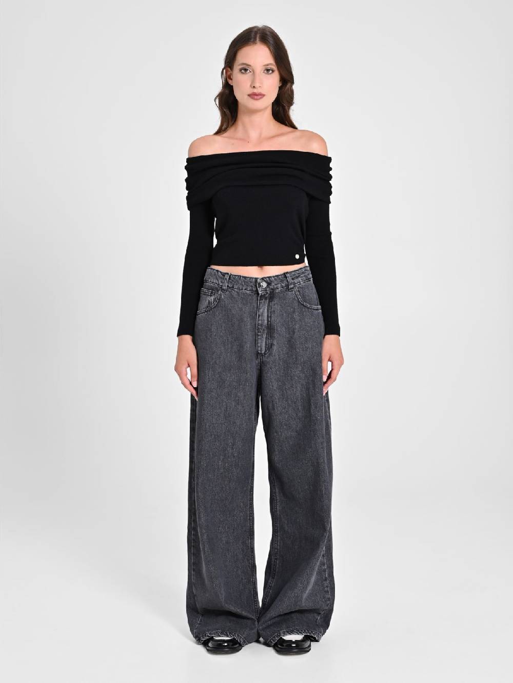 Rinascimento Jeans Palazzo Grigi Fino Al -60%