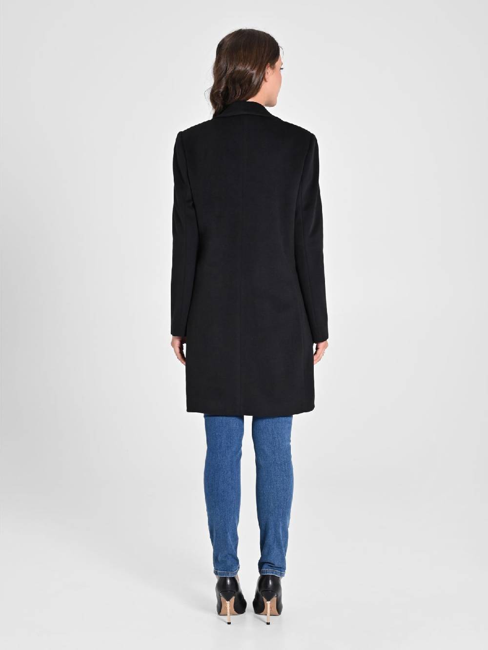 Rinascimento Cappotto Medio Nero Economico