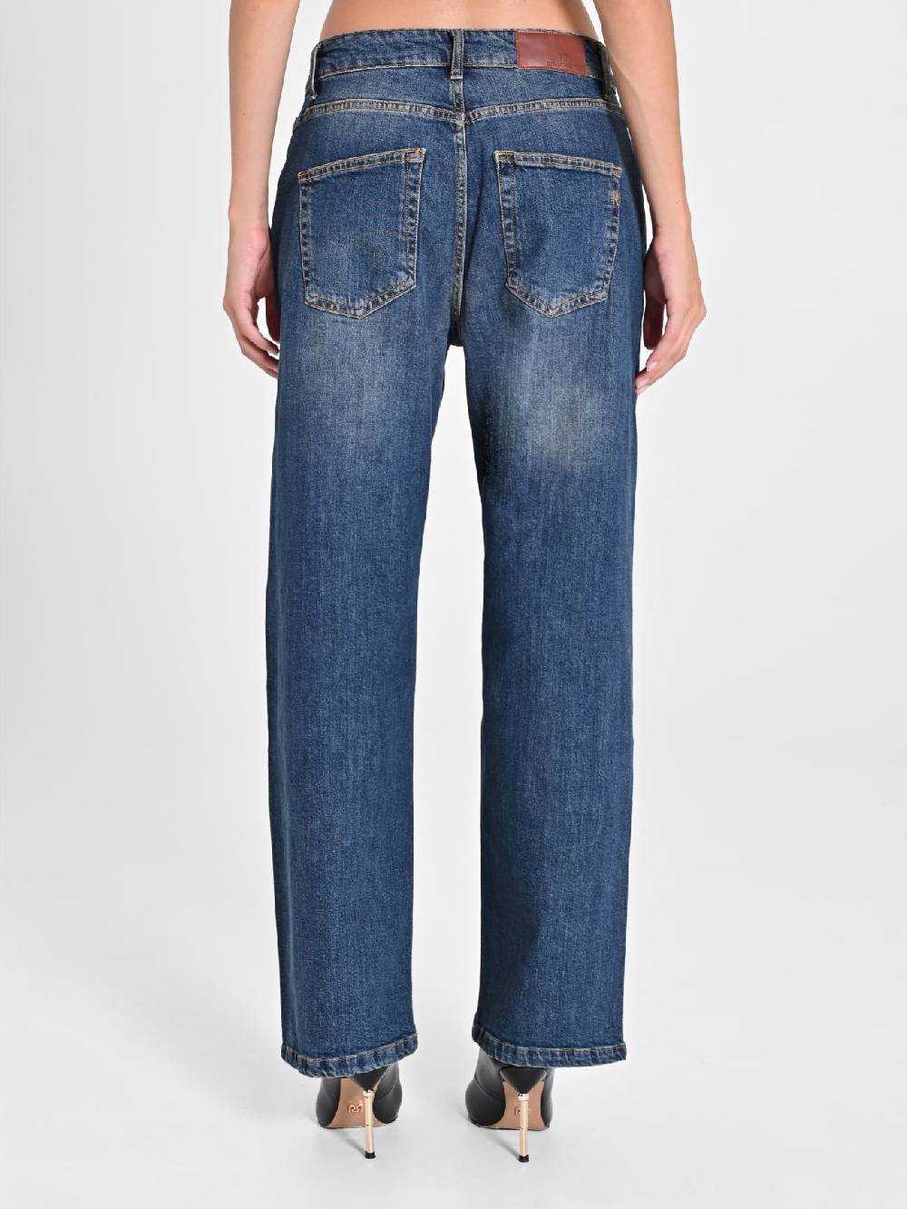 Rinascimento Jeans Gamba Ampia Vendita Economica