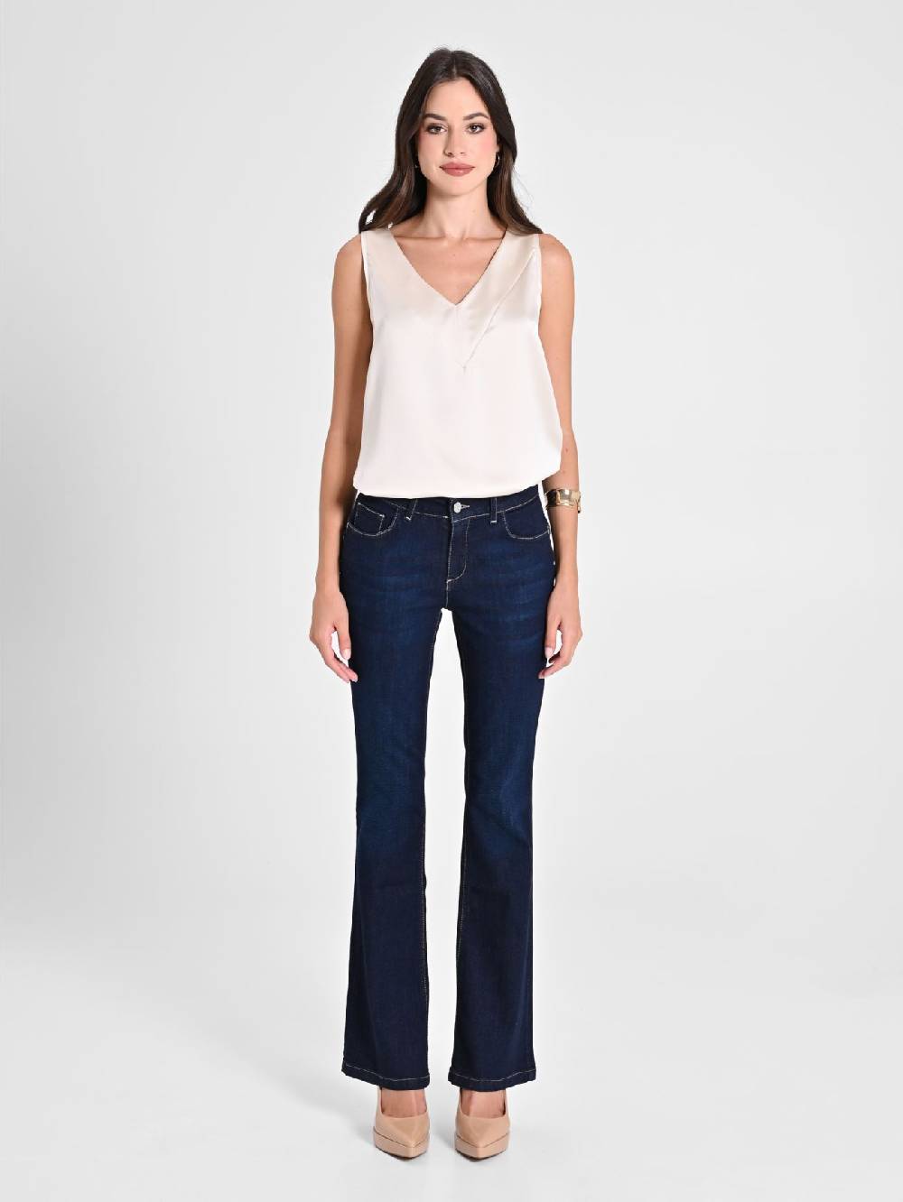 Rinascimento Jeans Flared Saldi Di Fabbrica
