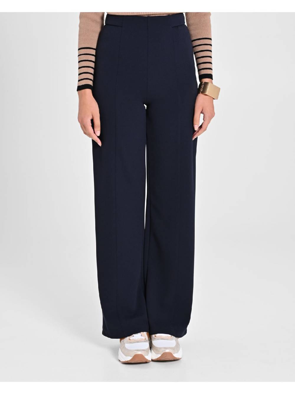 Rinascimento Pantaloni Cropped Blu Navy Vendite Flash
