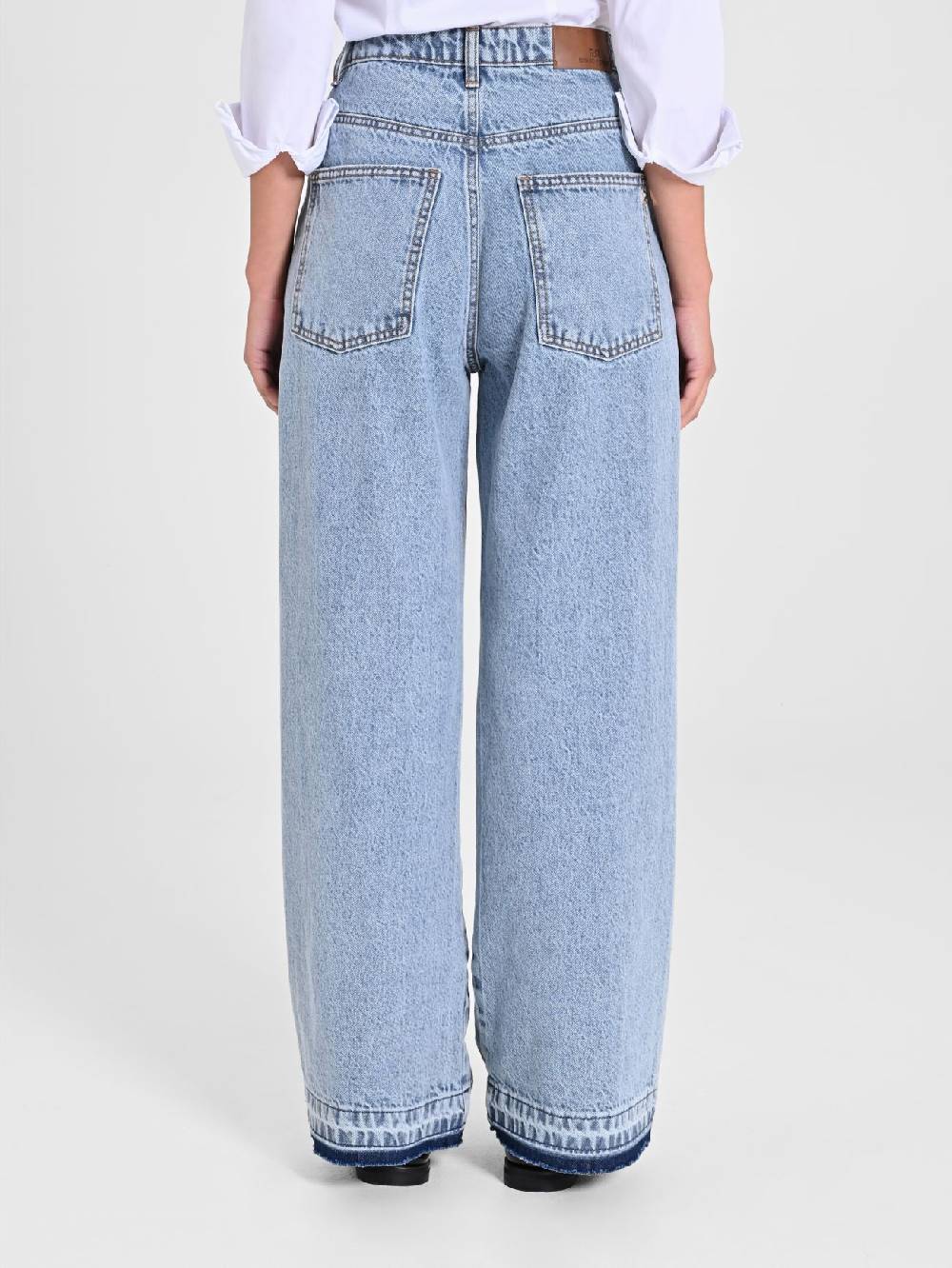 Rinascimento Jeans Chiari Wide Leg Negozio online di fabbrica