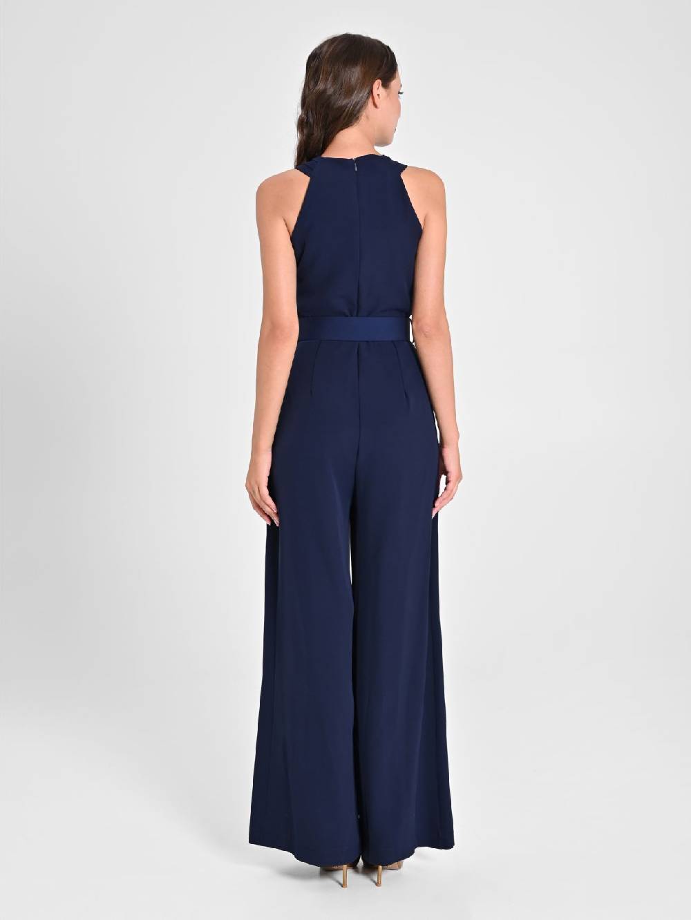 Rinascimento Tuta con Scollo intrecciato Blu Navy Shopping online