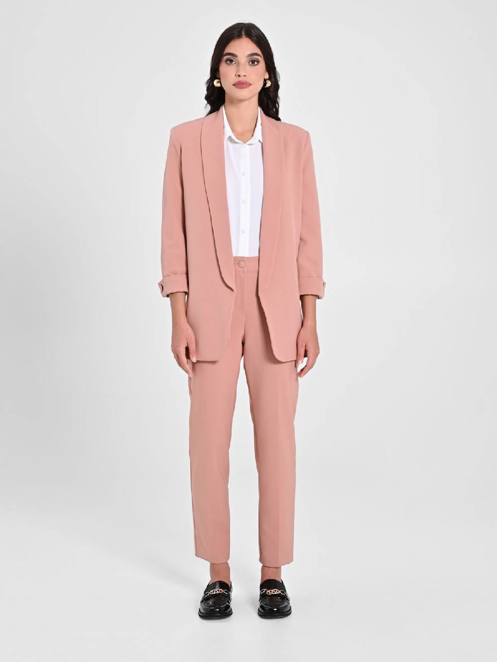 Rinascimento Giacca Aperta Rosa Online Outlet