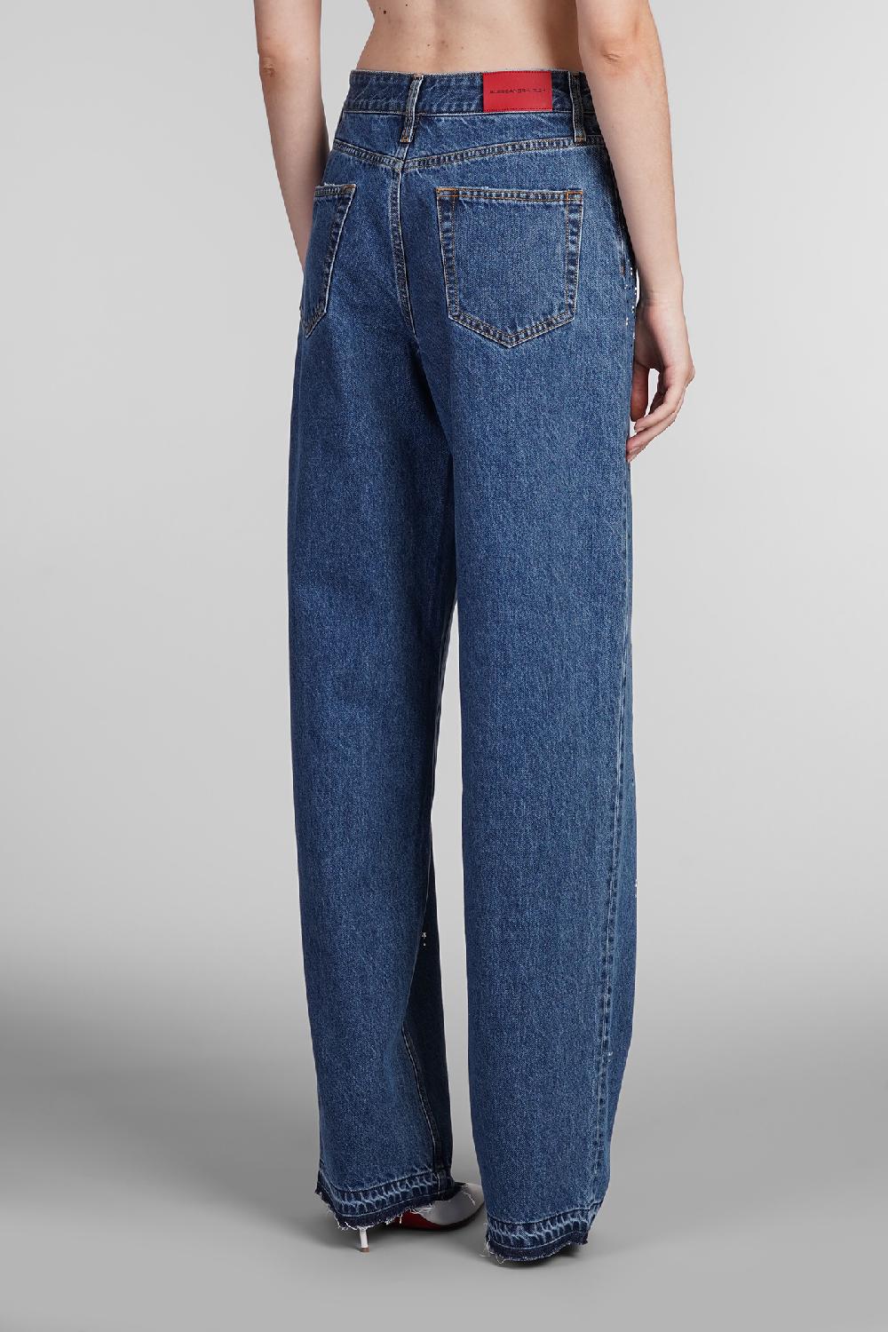 Deliberti Alessandra Rich Jeans in cotone blu cod. 403757 - Deliberti The Luxury Shopping Promozione Limitata