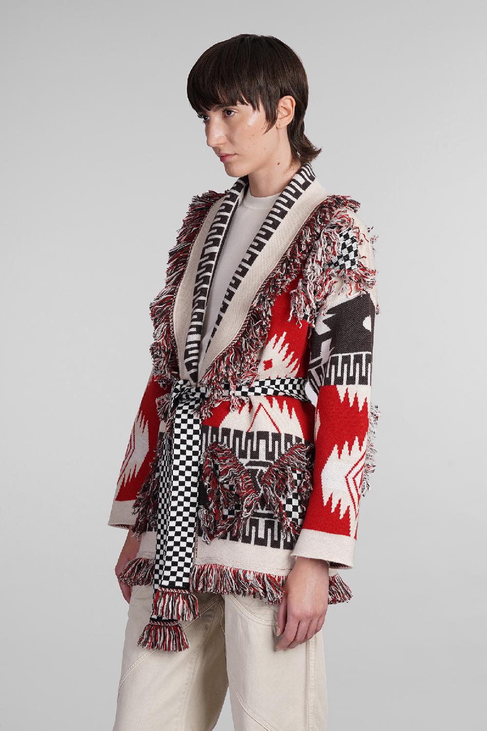 Deliberti Alanui Cardigan in lana beige cod. 408021 - Deliberti The Luxury Shopping Offerta
