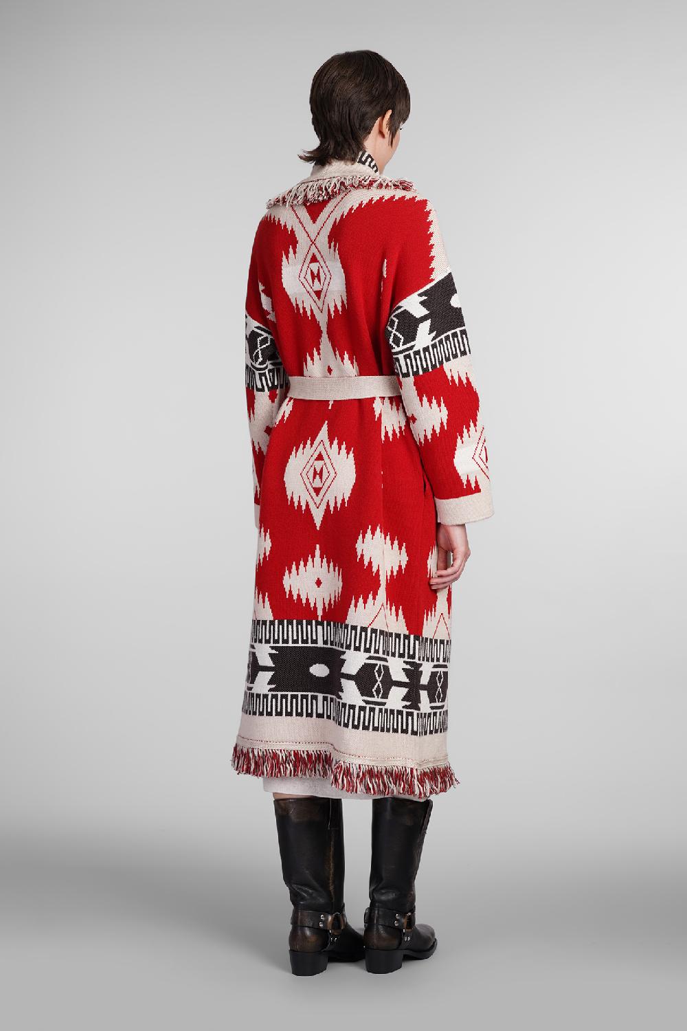 Deliberti Alanui Cappotto in lana rossa cod. 408024 - Deliberti The Luxury Shopping 2025