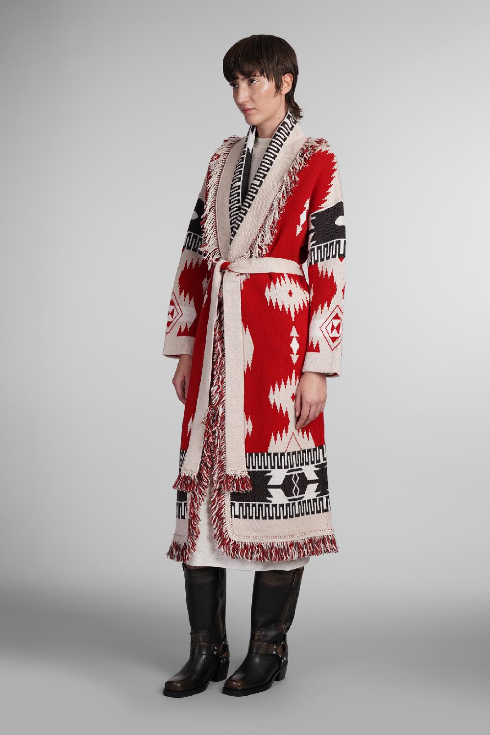 Deliberti Alanui Cappotto in lana rossa cod. 408024 - Deliberti The Luxury Shopping 2025