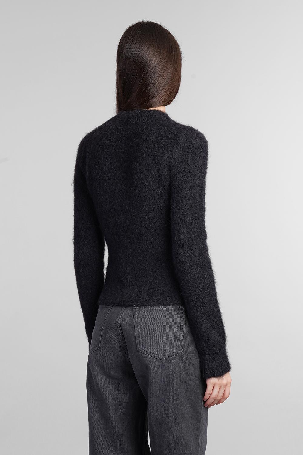 Deliberti Ami Paris Maglia in lana nera cod. 406121 - Deliberti The Luxury Shopping Negozio