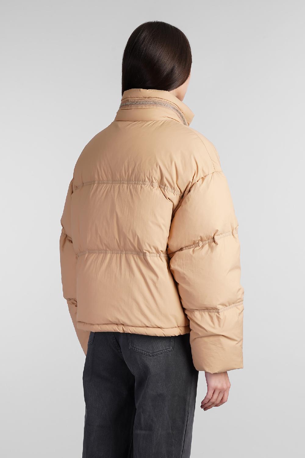 Deliberti Ami Paris Piumino in poliammide beige cod. 409143 - Deliberti The Luxury Shopping Nuova