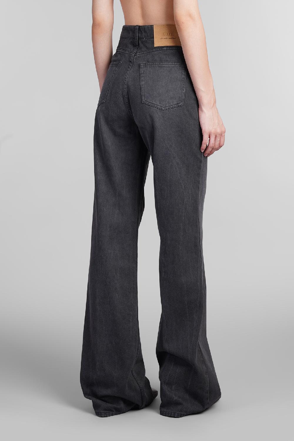 Deliberti Ami Paris Jeans in cotone nero cod. 405009 - Deliberti The Luxury Shopping Vendita