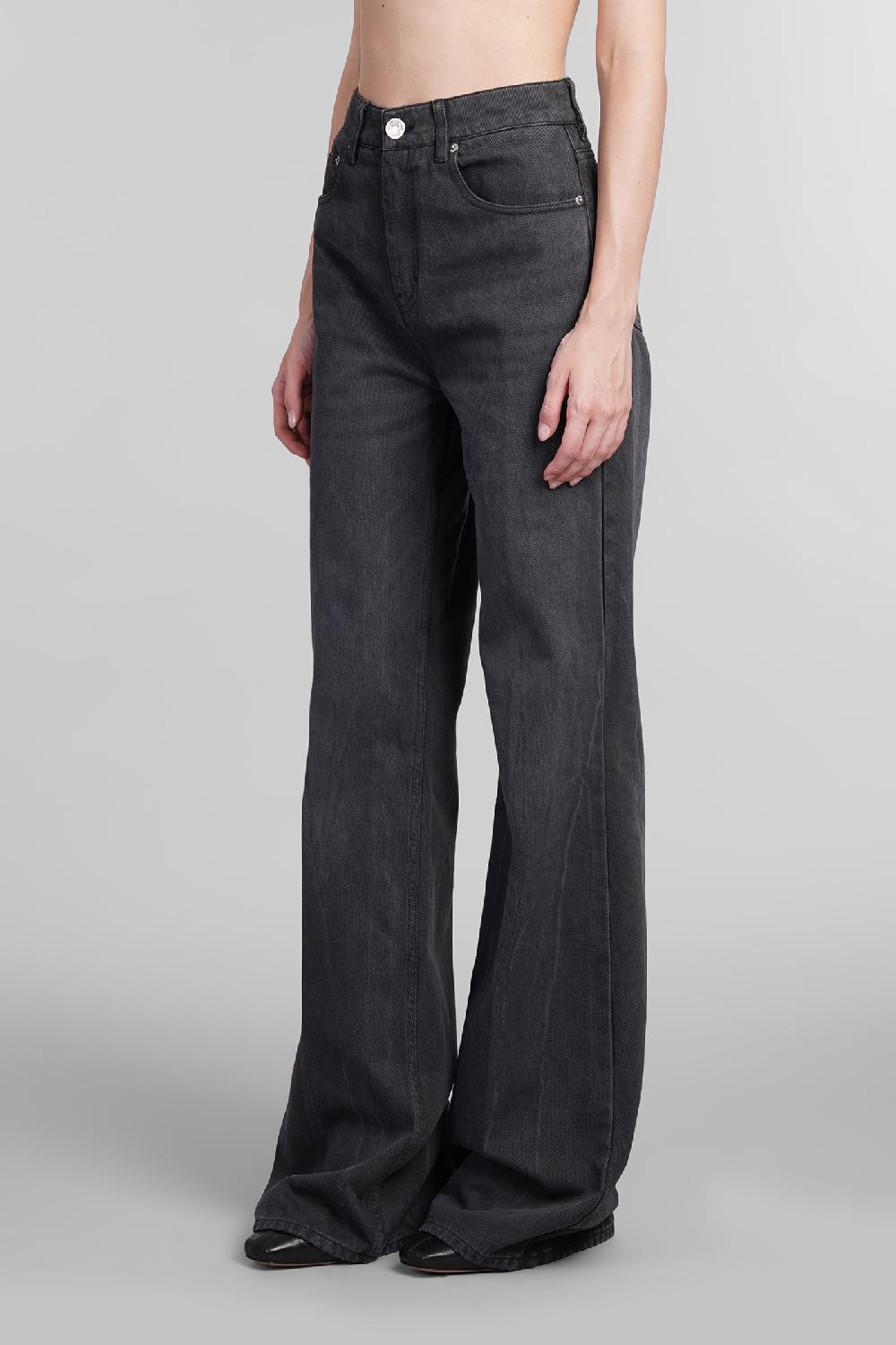 Deliberti Ami Paris Jeans in cotone nero cod. 405009 - Deliberti The Luxury Shopping Vendita